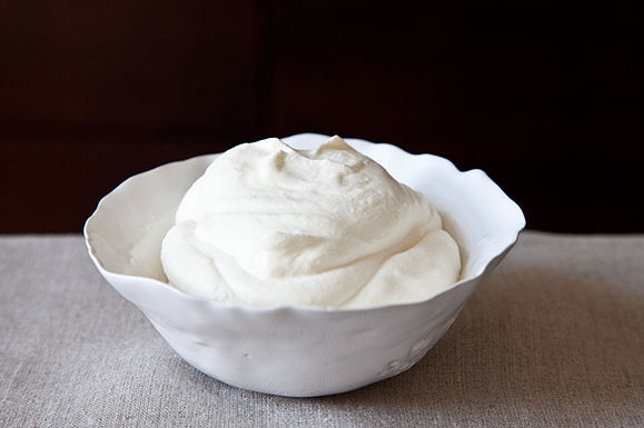 Nancy Silverton's whipped cream