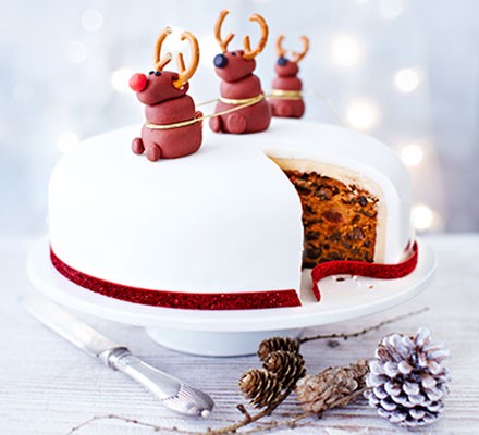 Nancy's Rudolph Christmas cake