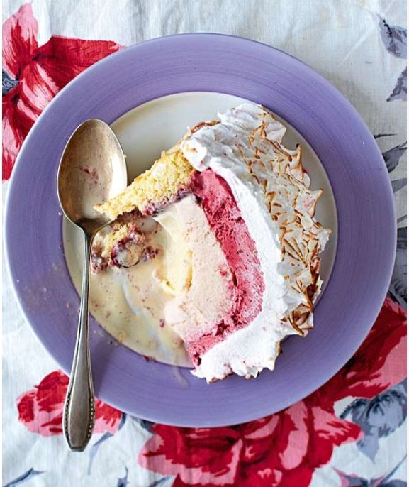 Nancy's summer pudding Alaska [Nancy Birtwhistle]