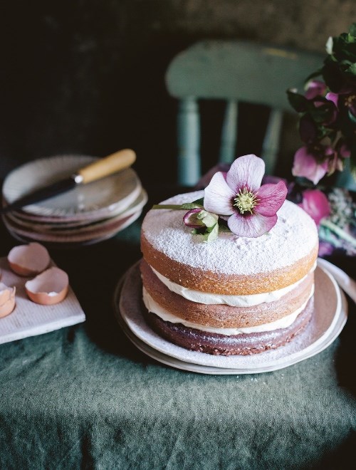 Nanna's rainbow cake