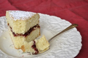 Nanny’s Victoria sponge
