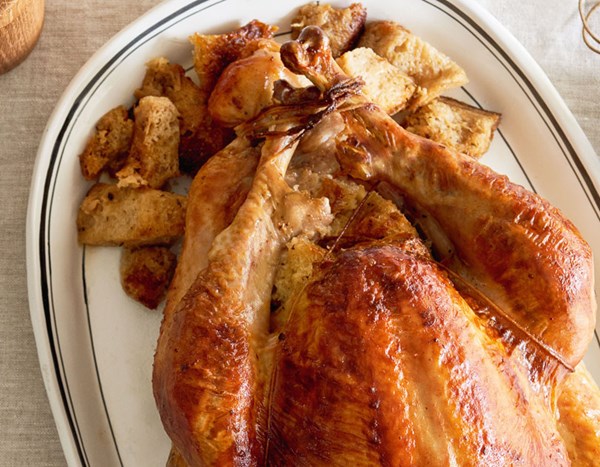 Naomi's mushroom & chicken liver stuffing