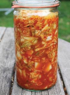 Napa cabbage kimchi