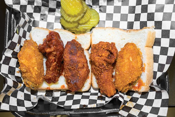 Nashville hot chicken