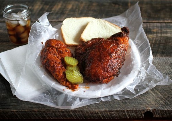Nashville hot chicken