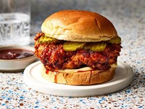 Nashville hot chicken sandwich 