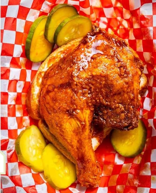 Nashville hot fried chicken