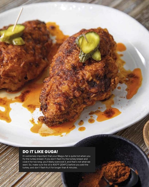 Nashville hot fried turkey breast