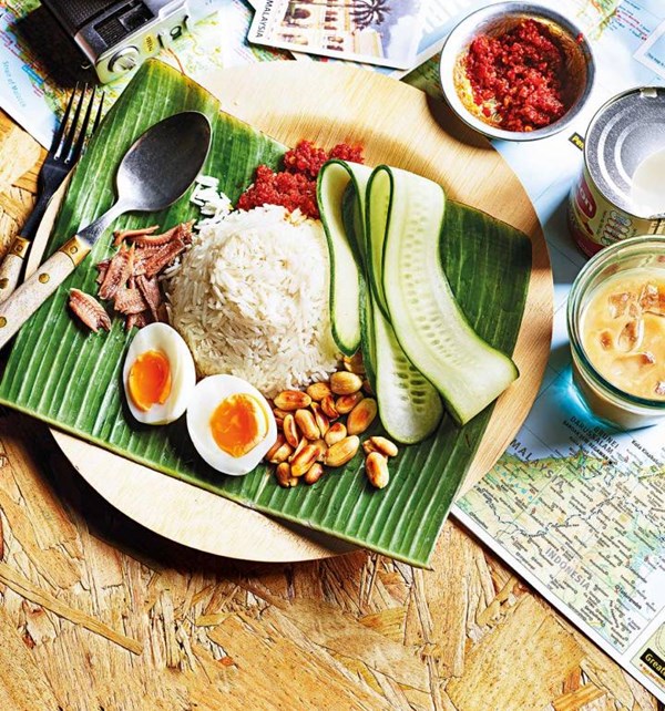 Nasi lemak from Malaysia
