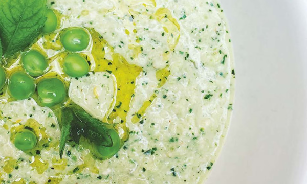 Nasturtium and pumpkin seed pesto