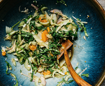 Nataka's favorite bok choy salad