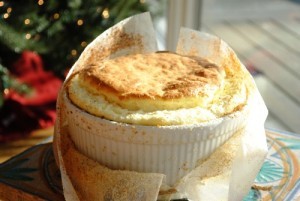 Nathalie’s cheese soufflé