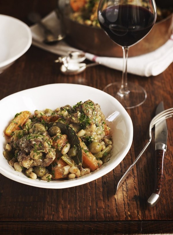 Navarin of lamb with white beans