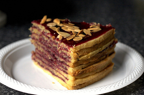 Neapolitan cake