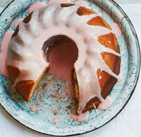 Neapolitan pound cake