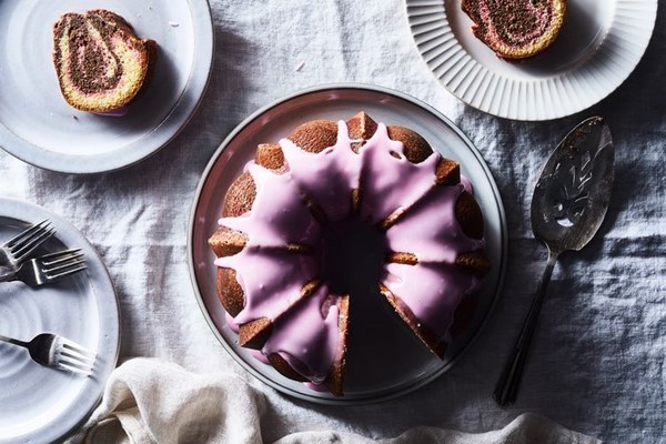 Neapolitan pound cake
