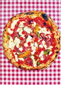Neapolitan salami and fire-roasted peppers