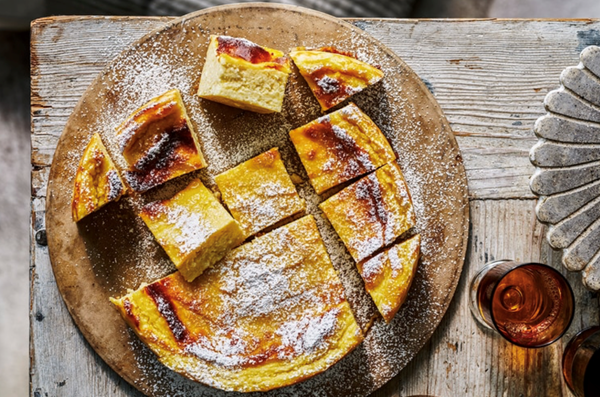Neapolitan semolina cake (Il migliaccio)