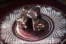 Nearly foolproof creamy chocolate fudge