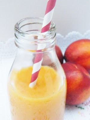 Nectarine and apricot sherbet
