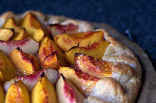 Nectarine galette