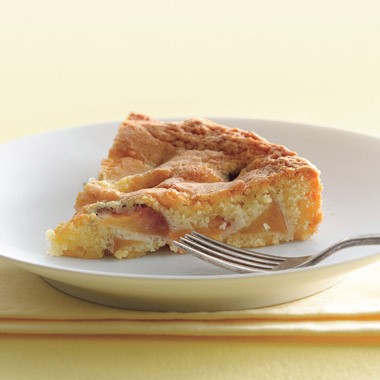 Nectarine golden cake