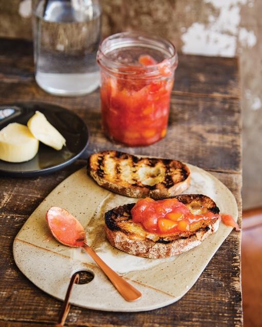 Nectarine jam