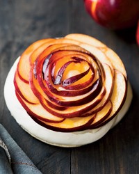 Nectarine Pavlovas