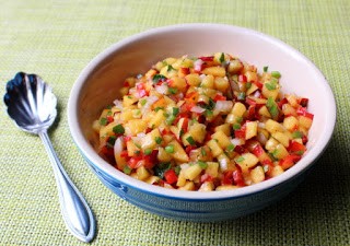 Nectarine salsa
