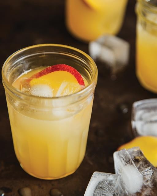 Nectarine spritzer