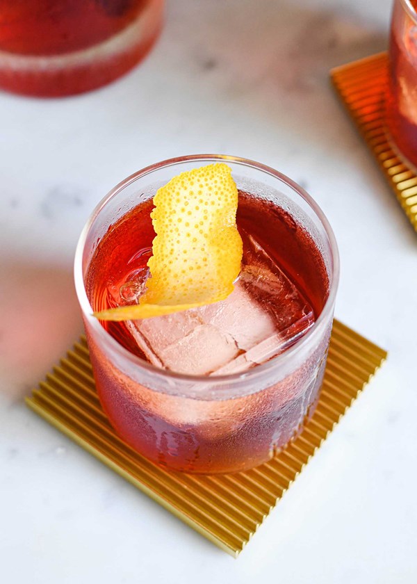 Negroni cocktail