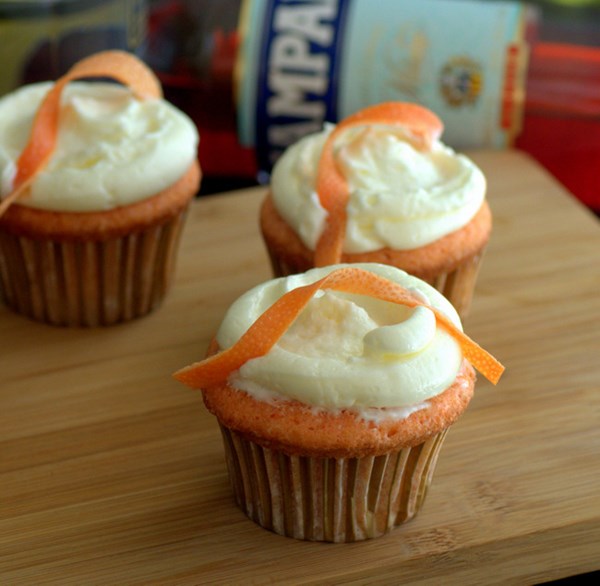 Negroni cupcakes