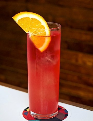 Negroni highball