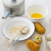 Neil Nugent's Brussels sprouts and potato croquettes