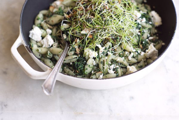 Nettle pasta