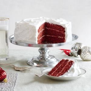 New classic red velvet cake