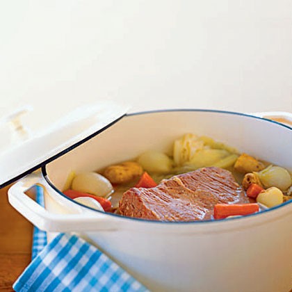 New England boiled dinner