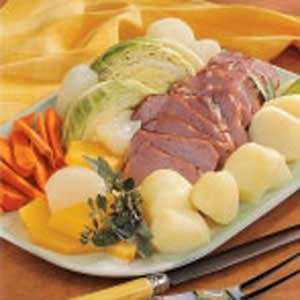 New England boiled dinner