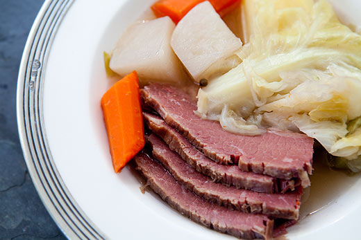 New England boiled dinner