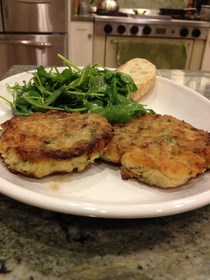 New England codfish cakes