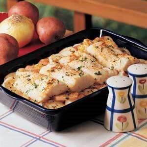 New England fish bake