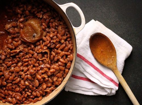 New England-style baked beans