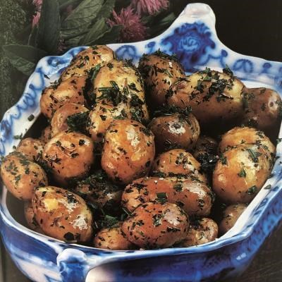 New Jersey potatoes with fresh herb butter