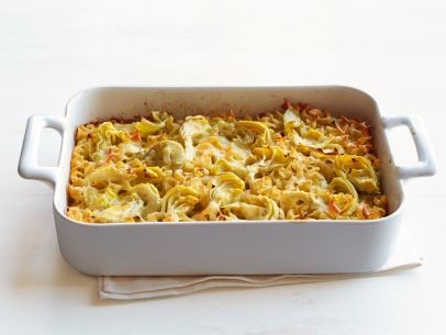 New Mexicali green chile-cheese kugel