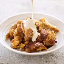 New Orleans bourbon bread pudding