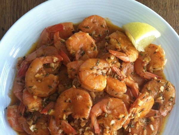 New-Orleans-style barbecue shrimp