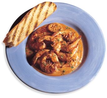 New Orleans-style barbecued shrimp