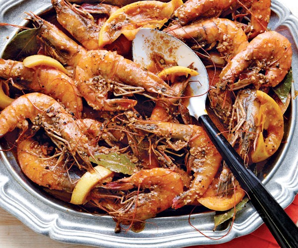 New Orleans-style BBQ shrimp