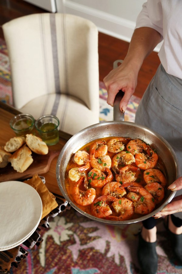 New Orleans style BBQ shrimp