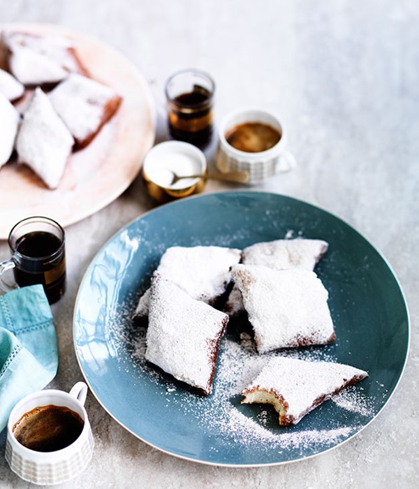 New Orleans-style beignets with anise sugar